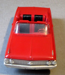 1962 FORD GALAXIE SUNLINER CONVERTIBLE DEALER FACTORY PROMO MODEL CAR-ORG BOX 8″