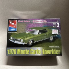 M29C Sealed 1970 Chevy Monte Carlo Lowrider model car kit AMT 200 Kit 31898