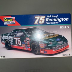 Revell Monogram Rick Mast Remington Ford Thunderbird 1/24 NASCAR Factory Sealed