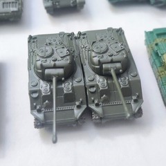 Lot Of 21 Choco Egg Mini Model Combat Tank WW2 US SU GE JP import Japan