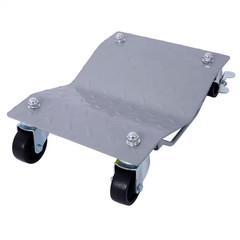 4Pack 6000Lb Capacity Gray Heavy Duty Mechanics Creeper Seat with Brakes
