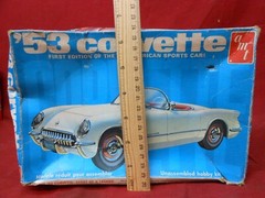 Vintage ‘53 Corvette Model Car Kit First Edition All-American Sports Car