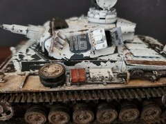 1/35 Built Dragon German Panzer III Ausf N Tank Winter WWII w/commander fig