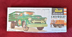 Vintage Revell Chevrolet 2-Ton Stake Truck H-1401:98 Model Kit Open Box Sealed