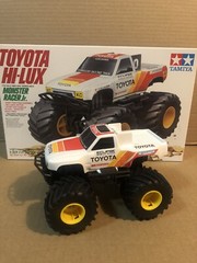 Tamiya Wild Mini 4wd Toyota Racing Hilux 1/32 Model Truck USA Seller No.9