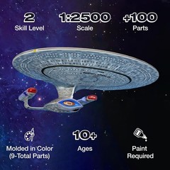 1126M/12 Star Trek Model kit, Various
