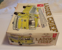 LOOK AMT LADDER CHIEF SCALE 1/25 MODEL KIT [ PARTS ONLY ] OPEN BOX
