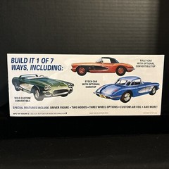 MPC 1002/12 1960 CORVETTE MODEL KIT-BUILD IT ONE OF SEVEN WAYS-NIB-1/25 SCALE