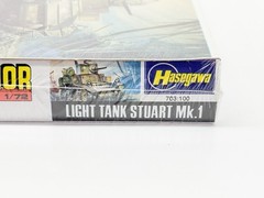 SEALED NOS Hasegawa Light Tank Stuart MK 1 M3A1 1/72 Scale WWII Vintage Model