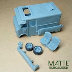 1:18 Scale Up In Smoke Van-Cheech & Chong Resin Printed Kit Build your Own