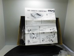 MPC ’75 Corvette Convertible #6360, 1/25 Scale Model Kit – New Never opened