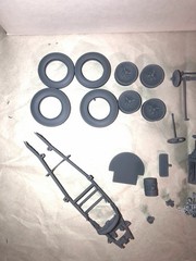 1/25 Scale 3D Resin Printed Salt Flats Belly Tanker