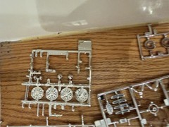 Unassembled Model Car Kit Parts Lot