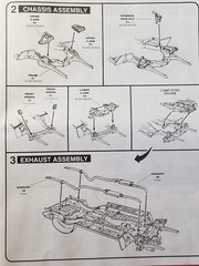 1955 Chevrolet Bel Air FRONT SUSPENSION for Revell Monogram 1:25 Model Kit 55