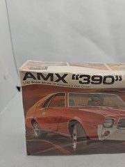 Vintage Revell AMX “390” Hot Ones #H-1296 Model Kit 1/32 Sealed #BK1