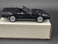 1989 Chevrolet Corvette Convertible Black Dealer Promo 6063EO New In Box!