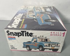SnapTite Ford Bronco Skill 1 Snap Together Plastic Model Monogram NEW