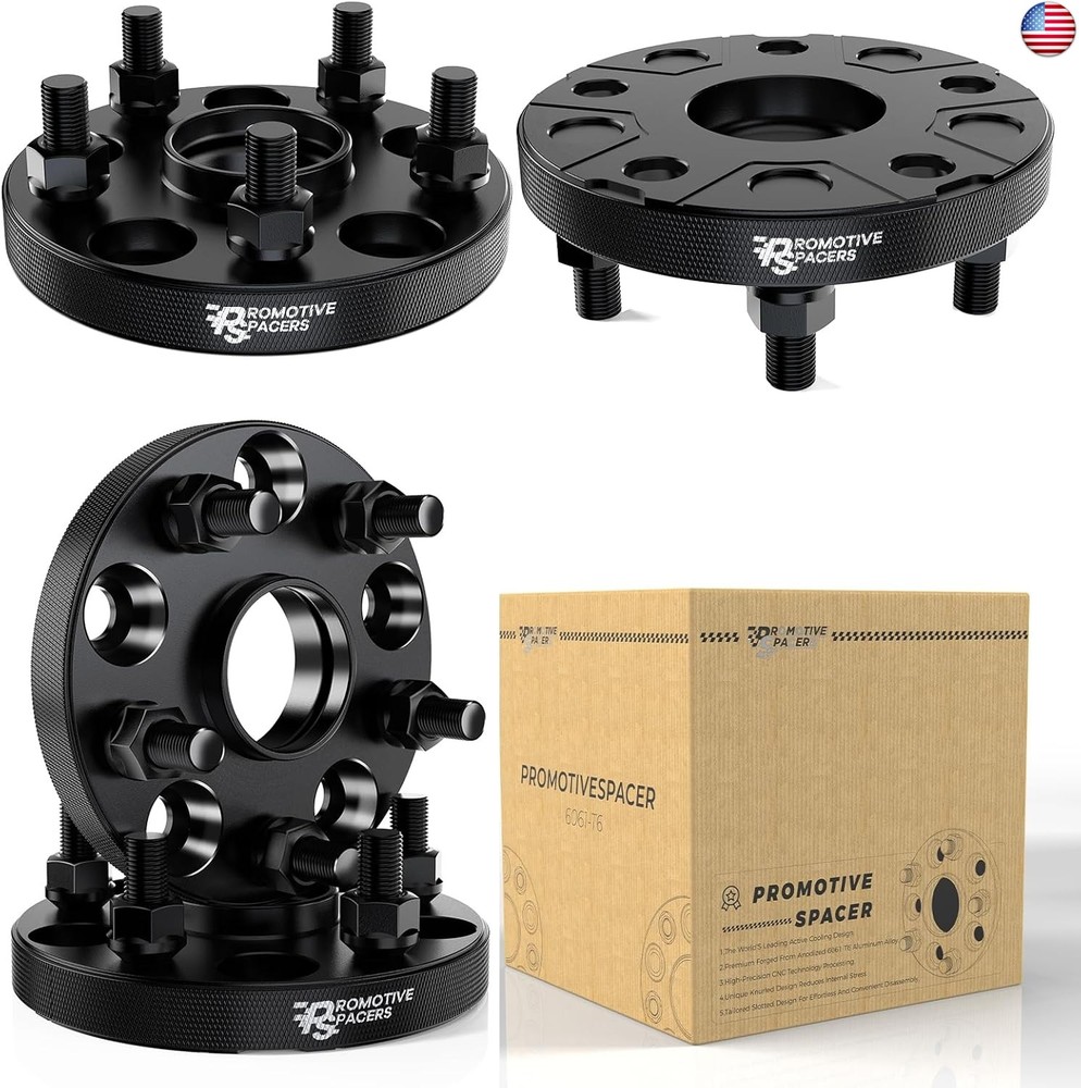 5×4.72 Wheel Spacers 1 Inch – 5 Lug CNC Machined Forged 5×120 Hubcentric