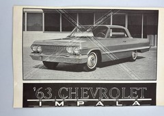 AMT, Ertl, Prestige, 1963 ,Chevrolet Impala SS, 1:25 Plastic Model Kit, Open Box