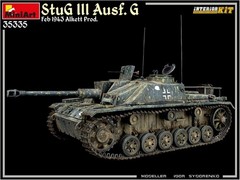 German Army Sturmgeschutz III Assault Gun G-type Feb 1943 Model kit MA35335 Tank