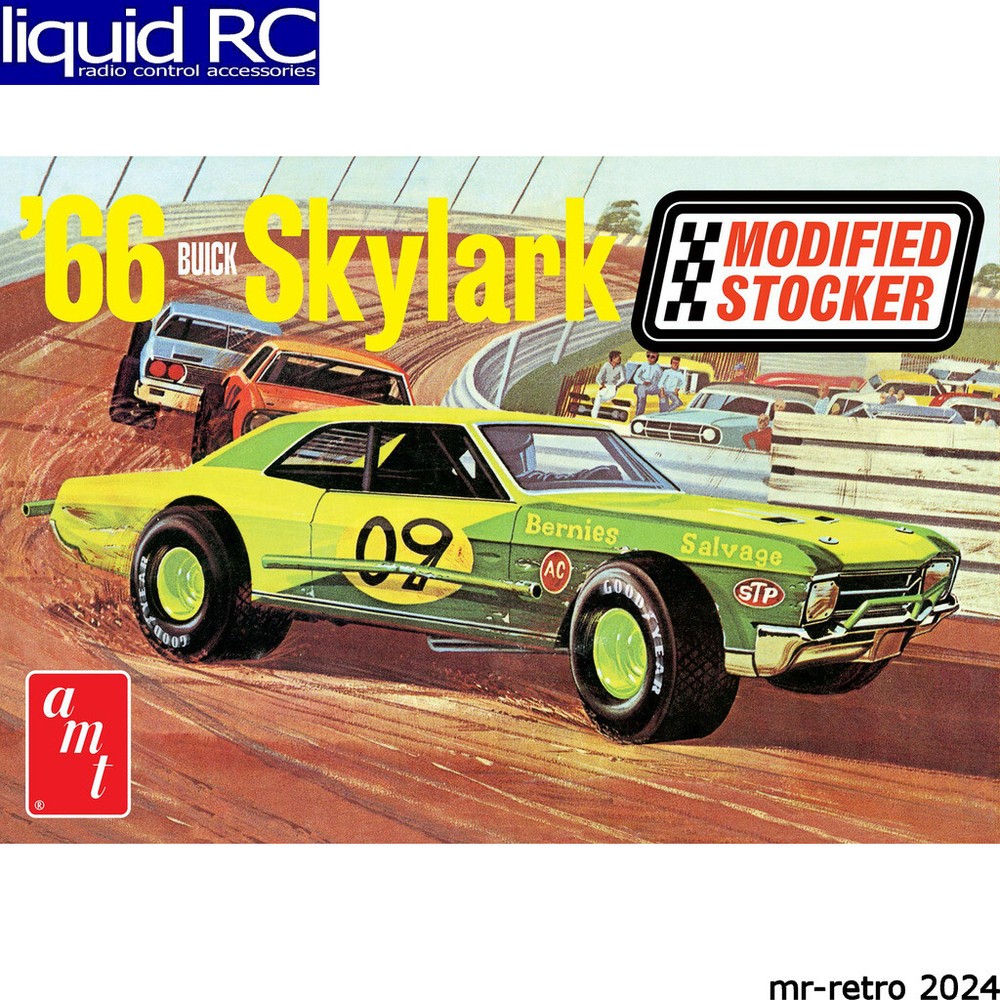 AMT 1398 1/25 1966 Buick Skylark Modified Stocker Plastic Model Kit