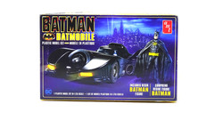 AMT1107 Batman 1989 Batmobile w/ Resin Batman Figure 1:25 Scale Model Kit Used