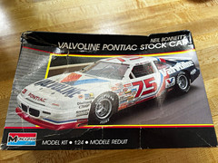 Monogram Valvoline Pontiac Stock Car 1:24 Model Kit w/ Decals- Unassembled