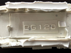 Vtg 1/72 Panzer IV StuG Resin Conversion Kit BG120 Hull Schurzen Armor Model Set