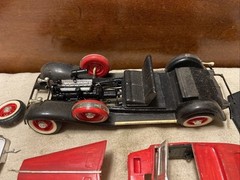 Vintage 1930’s Roadster Ready Built 1:25 Scale Plastic Car Model-Junkyard, Parts