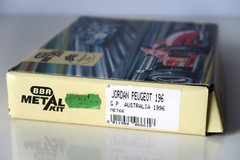 B.B.R. Metal kit 1/43 Jordan Peugeot 196 GP Australia 1996 NIB