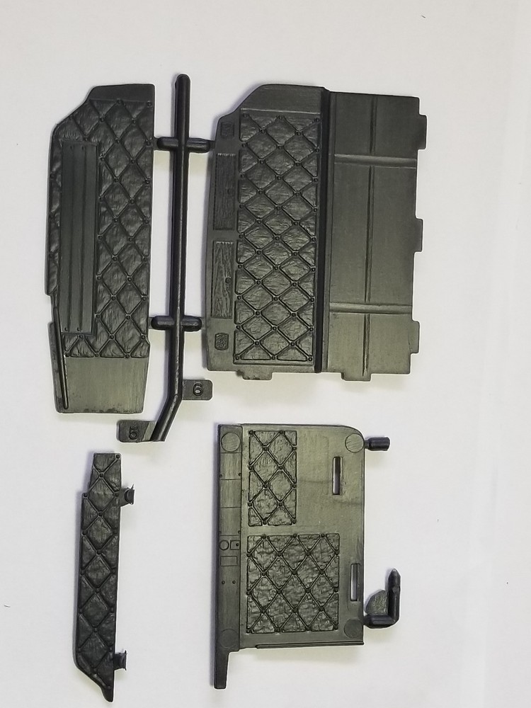 INTERIOR PANELS from Kenworth Aerodyne Cab Over AMT 1:25 Model Kit