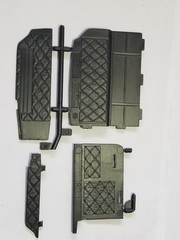 INTERIOR PANELS from Kenworth Aerodyne Cab Over AMT 1:25 Model Kit