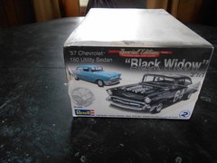 57 Chevy 150 Utility Sedan Special Edition “Black Widow”
