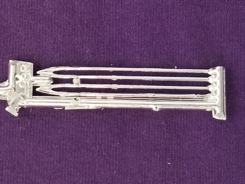 56 Chevrolet BEL AIR FRONT FENDER TRIM for Atlantis Revell 1:25 Model Kit 1956