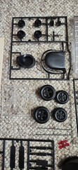 1989 AMT Ertl Batman Batmobile Black 1:25 Scale Model #6877 Kit TM & DC Comics