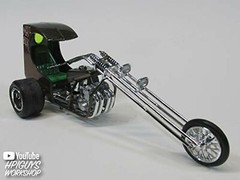 Skill 2 Model Kit Mail Box Chopper Trike (Ed Big Daddy Roth’s) Trick Trikes S…