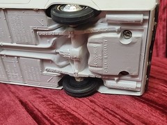 1964 Wimbledon White Ford Thunderbird T-Bird AMT Dealer Promo Friction Model Car