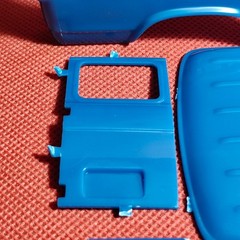 Body Shell & Frame 1977 GMC Van 1:25 scale model car part Revell