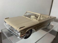 1963 Ford Galaxie 500XL Convertible Original Dealer Promo Model Car