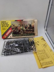 AHM German 8 Ton Half Track Quad. 20 m/m AA 552 1/72 FS NEW Model Kit