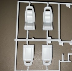 Chevy SSR Seats Revell 1/25 Scale Model Car Parts Kit Bash Custom 85-7206