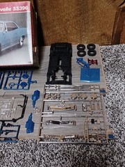 Vintage 1989 REVELL ‘67 Chevelle SS396 1:25 Model Kit