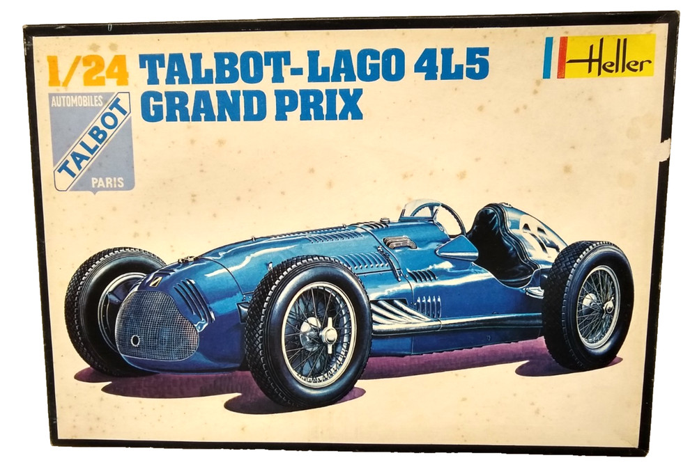 Heller Talbot – Lago 4L5 T26C Grand Prix 1/24 Model 721 France 1979 Complete