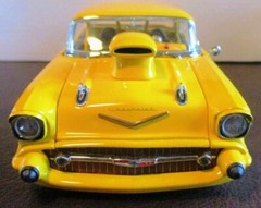 Hot Rod 57 Chevy Dragster Drag Race Car RARE Classic Chevrolet Built Model 55