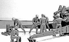 Master Box 3577 – 1/35 – WWII US Artillery Crew Plastic Model Kit For Kids