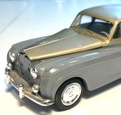 1962 Hubly 157K Plastic Rolls-Royce Silver Cloud 1/25 Scale Corgi Toys