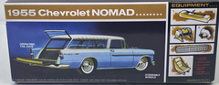 AMT1297/12 1955 Chevrolet Nomad Model 3-In-1 Kit 1/25 Scale ~ Sealed Parts Bag