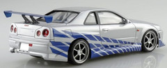 [No Extra Tax] Aoshima 1/24 Brian’s Nissan Skyline R34 GT-R (DDP)