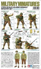 MIB Tamiya 1/35 U.S. Army Assault Infantry Set