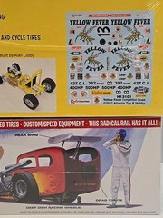 YELLOW FEVER Altered Coupe ATLANTIS- JAWBREAKER Dragster MPC 1/25 FACTORY SEALED